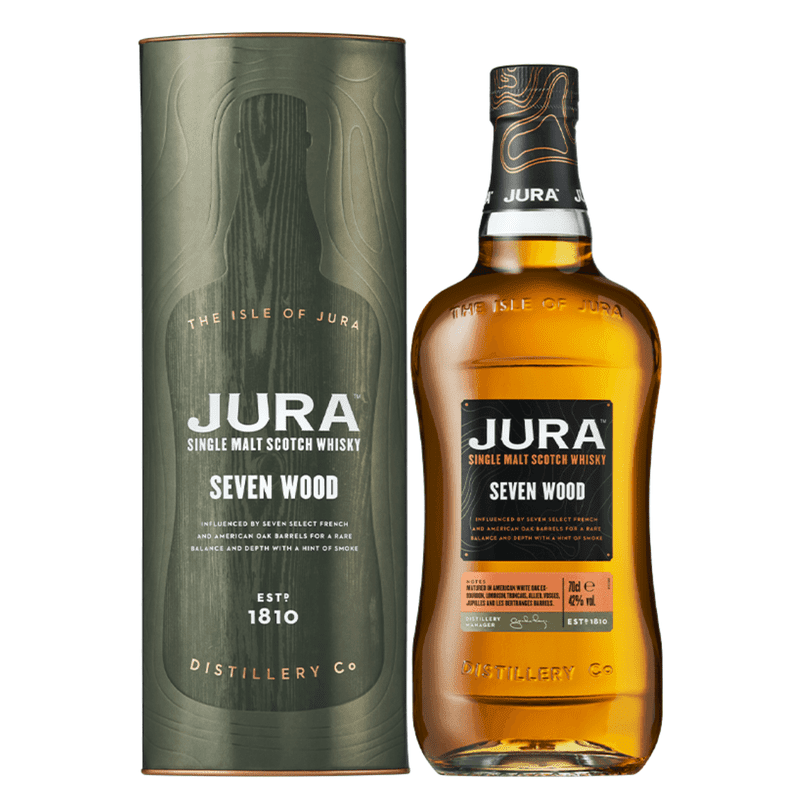 Jura Seven Wood Island Scotch Whisky 750mL - ForWhiskeyLovers.com