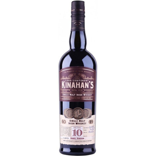 Kinahan's Irish Whiskey Single Malt 10 Year 750ml - ForWhiskeyLovers.com