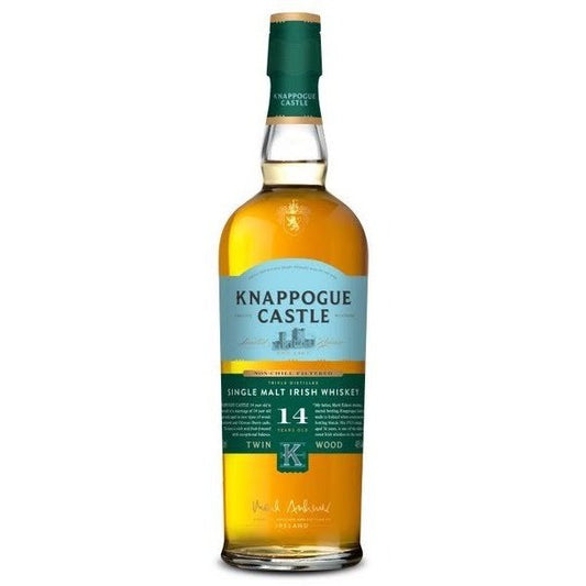 Knappogue Castle Twin Wood 14 Year Old Irish Single Malt Whiskey 750ml - ForWhiskeyLovers.com
