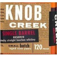 Knob Creek Bourbon Single Barrel Reserve 9 Year 750ml - ForWhiskeyLovers.com