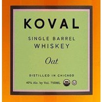 Koval Oat Whiskey Single Barrel 750ml - ForWhiskeyLovers.com