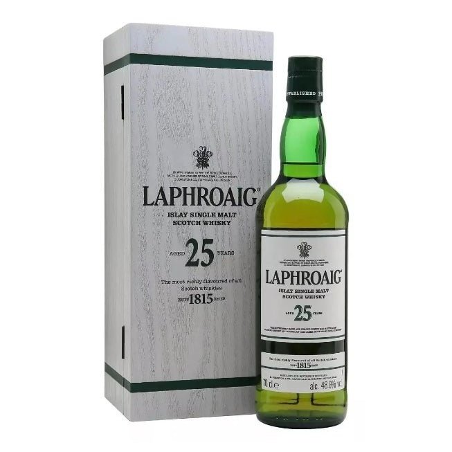 Laphroaig 25 Year Old Cask Strength 750mL - ForWhiskeyLovers.com