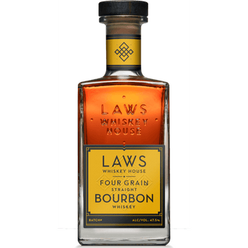 Laws Whiskey House Four Grain Straight Bourbon Bonded 750ml - ForWhiskeyLovers.com