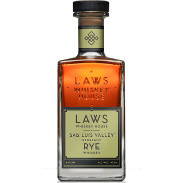 Laws Whiskey House San Luis Valley Straight Rye Whiskey 750mL - ForWhiskeyLovers.com