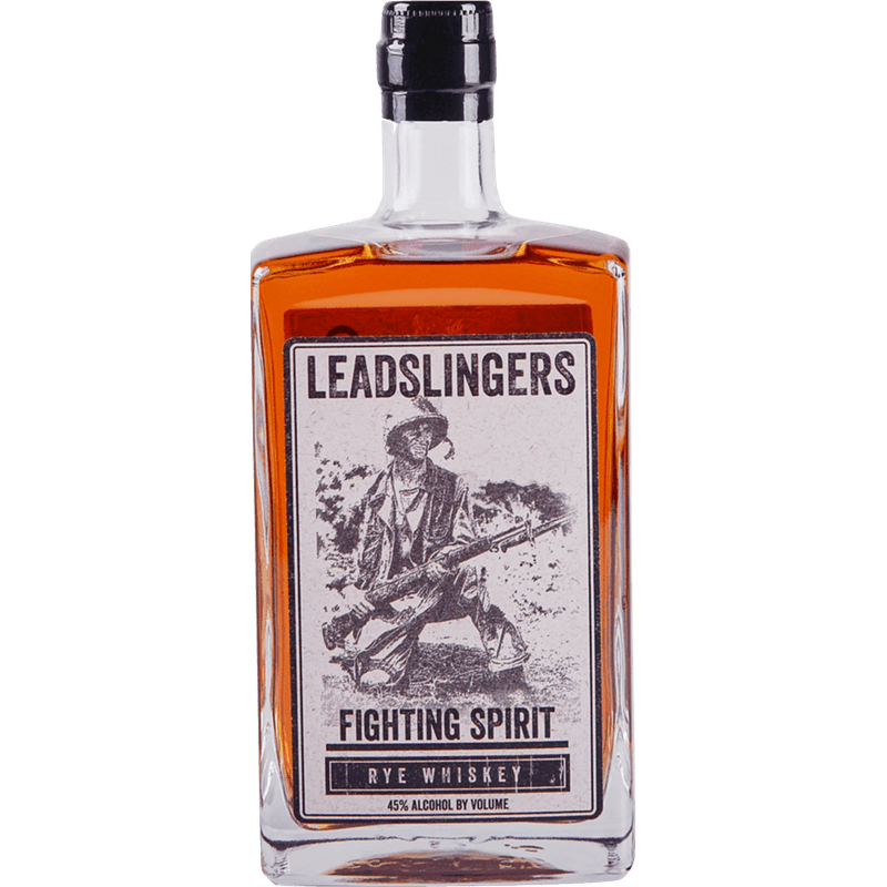 Leadslingers Fighting Spirit Rye Whiskey 750mL - ForWhiskeyLovers.com