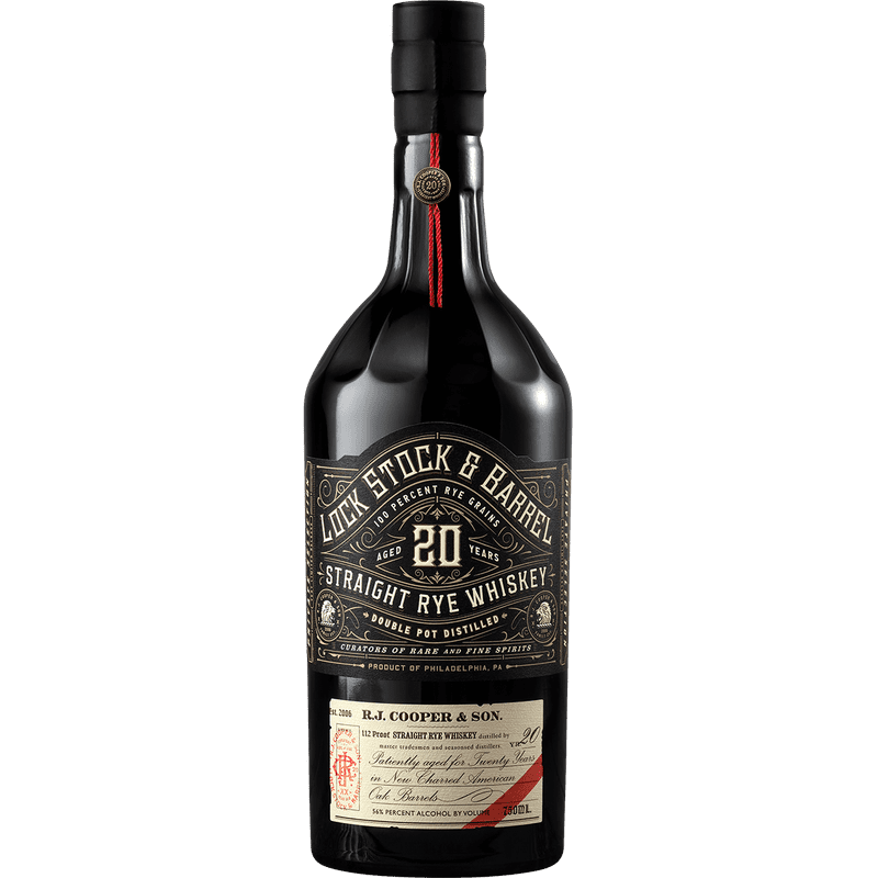 Lock Stock & Barrel Rye Whiskey 20 Year Old Rye 750ml - ForWhiskeyLovers.com