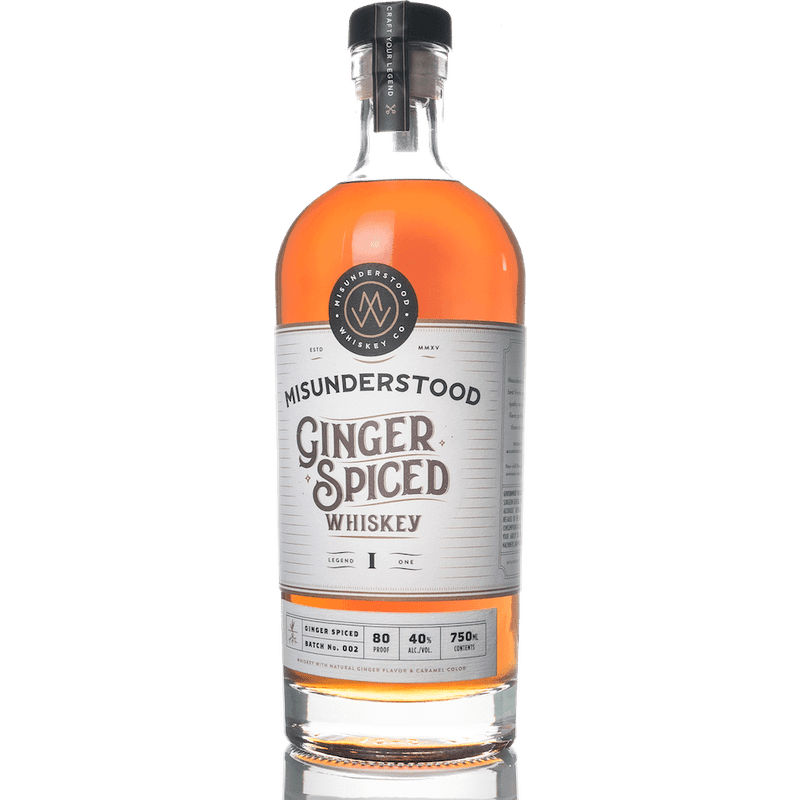 Misunderstood Ginger Spiced Whiskey 750mL - ForWhiskeyLovers.com