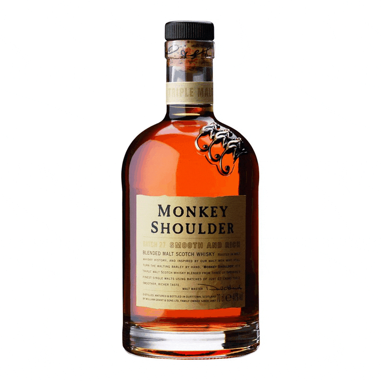 Monkey Shoulder Blended Scotch Whisky 750mL - ForWhiskeyLovers.com