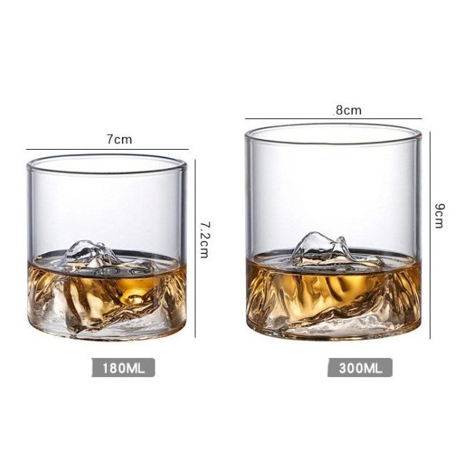 Mountain View Spirits Glass - ForWhiskeyLovers.com