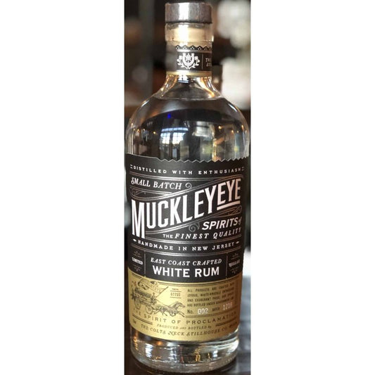 Muckleyeye East Coast Crafted White Rum 750mL - ForWhiskeyLovers.com