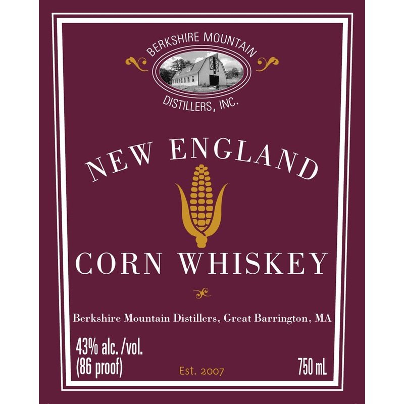 New England Corn Whiskey 750mL - ForWhiskeyLovers.com