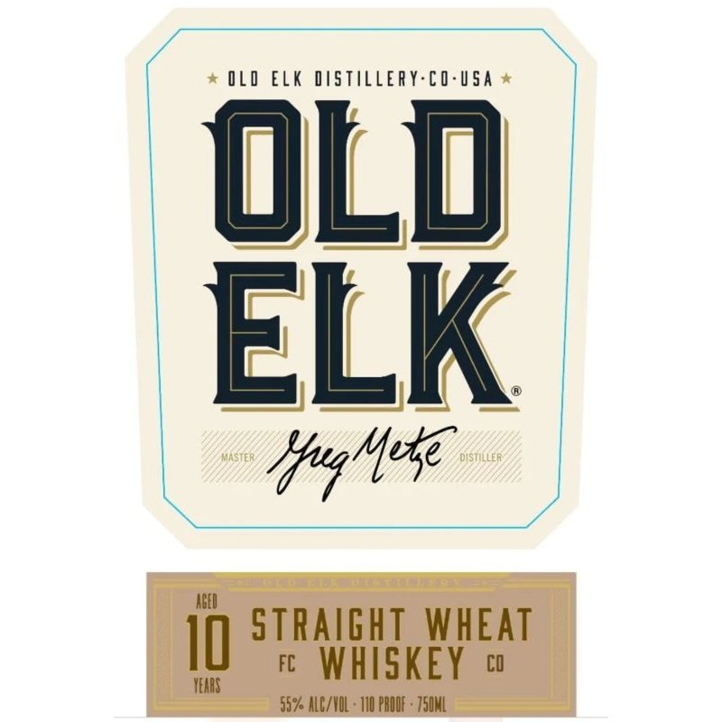 Old Elk 10 Year Old Straight Wheat Whiskey 750mL - ForWhiskeyLovers.com