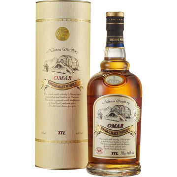 Omar Solera Aged Sherry Cask Finished Single Malt Whisky 750mL - ForWhiskeyLovers.com