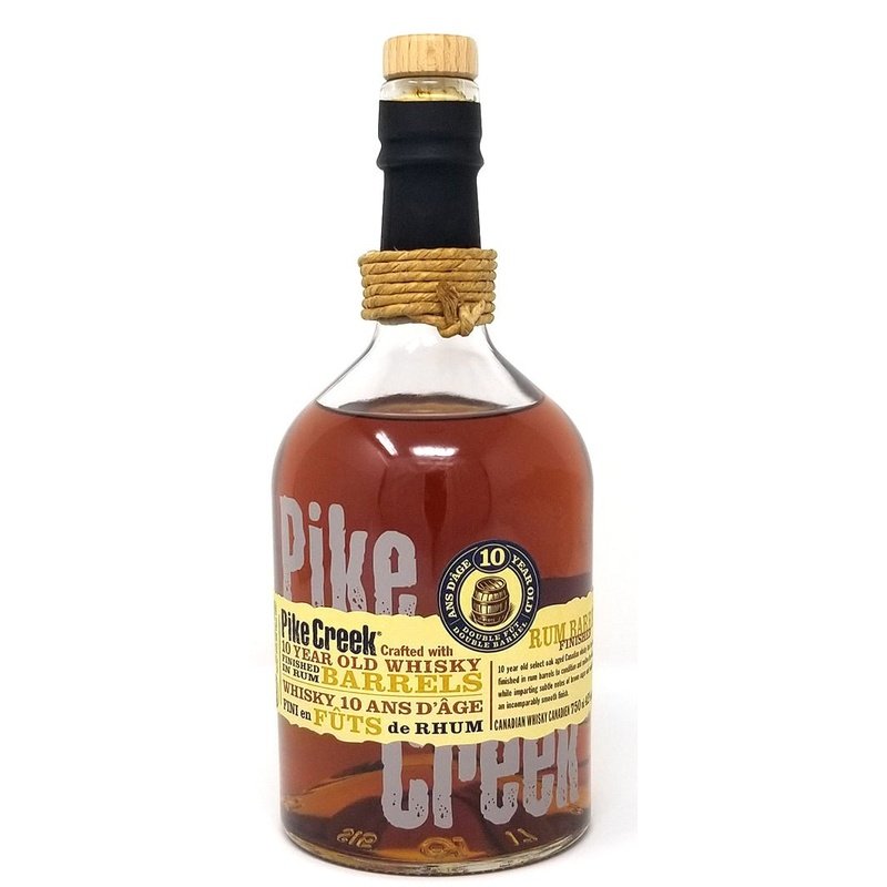 Pike Creek 10 YO Canadian Whisky Finished In Rum Barrels 750ml - ForWhiskeyLovers.com