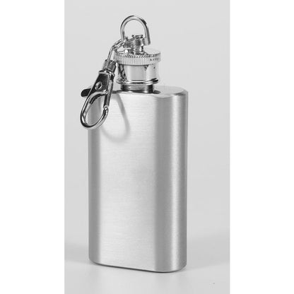Portable Stainless Steel 1-2 Oz Hip Flask - ForWhiskeyLovers.com