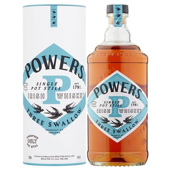 Powers Three Swallow Release Single Pot Still Irish Whiskey 750ml - ForWhiskeyLovers.com