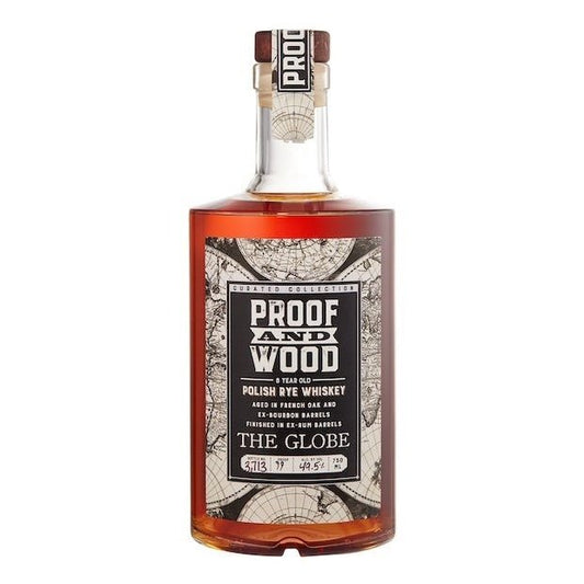 Proof and Wood The Globe 8 Year Old Polish Rye Whiskey 750mL - ForWhiskeyLovers.com