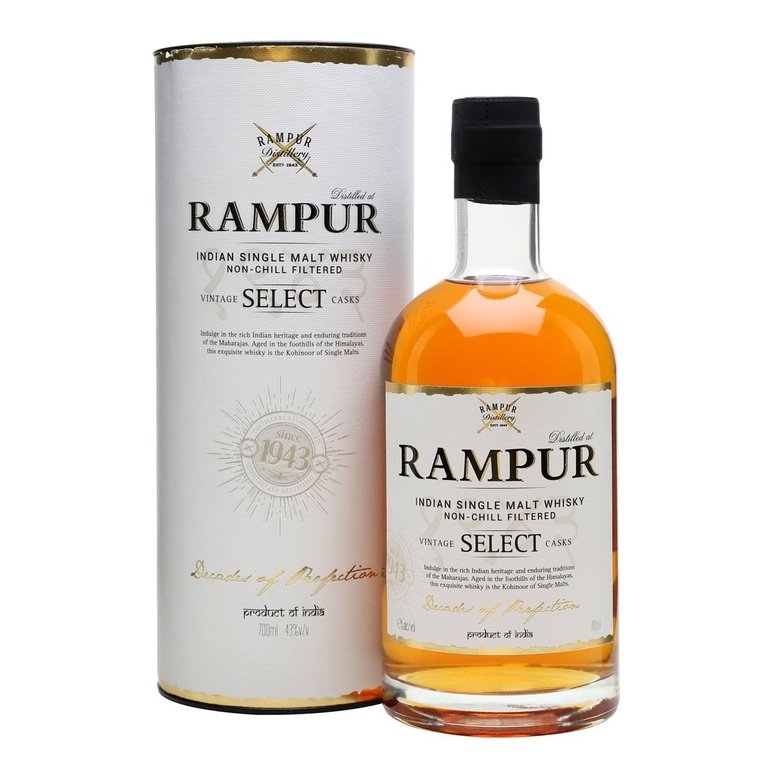 Rampur Single Malt Whisky 750ml - ForWhiskeyLovers.com