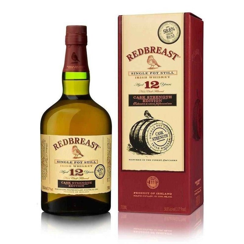 Redbreast Irish Whiskey 12 Year Cask Strength 750ml - ForWhiskeyLovers.com