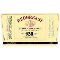 Redbreast Irish Whiskey 21 Year 750ml - ForWhiskeyLovers.com