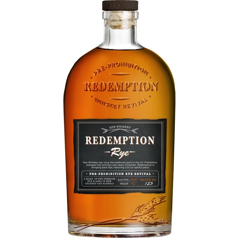 Redemption Rye Whiskey 750ml - ForWhiskeyLovers.com