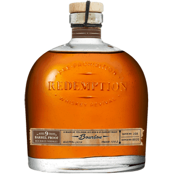 Redemption Rye Whiskey Barrel Proof 9 Year 750ml - ForWhiskeyLovers.com