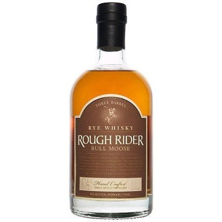 Rough Rider Rye Whisky Three Barrel Bull Moose 750ml - ForWhiskeyLovers.com