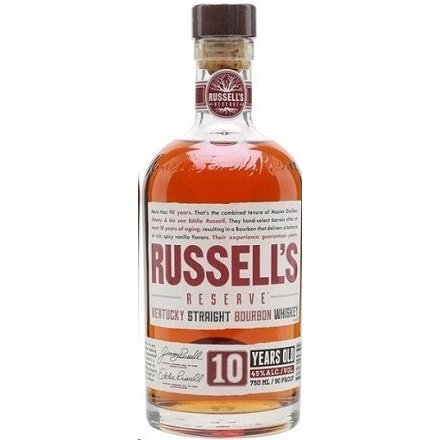 Russell's Reserve Bourbon 10 Year 750ml - ForWhiskeyLovers.com