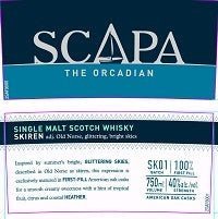 Scapa Skiren Single Malt Scotch 750ml - ForWhiskeyLovers.com