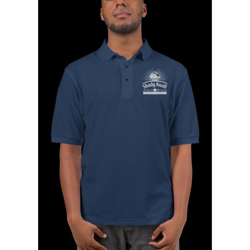 Shady Knoll Men's Premium Polo - ForWhiskeyLovers.com
