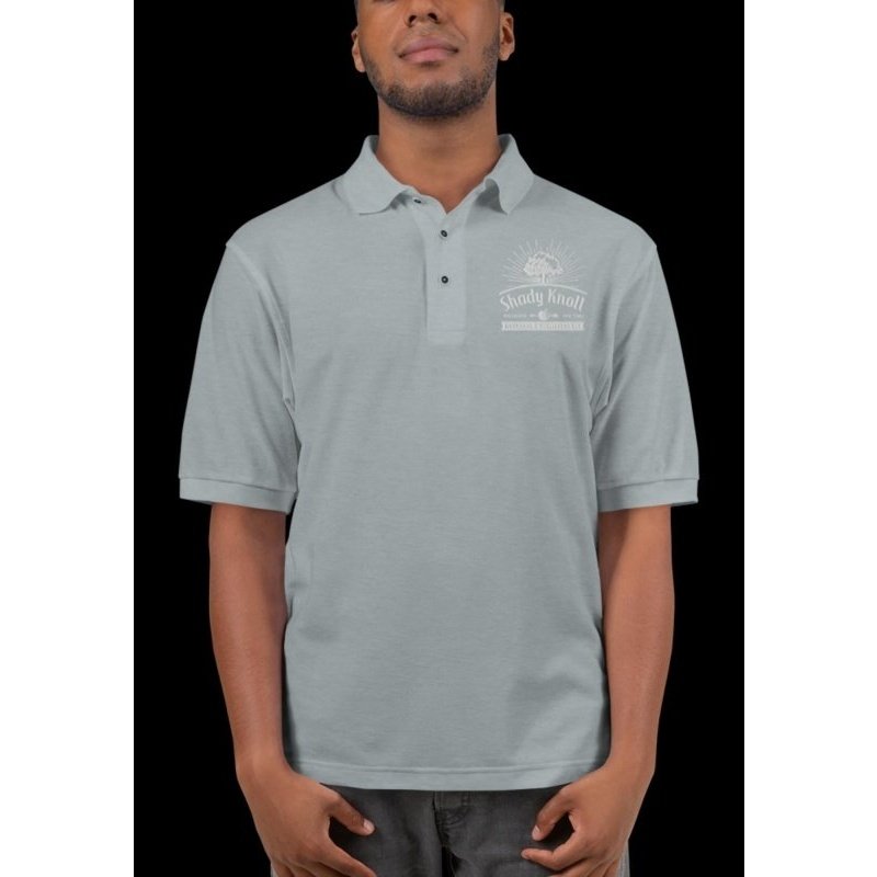 Shady Knoll Men's Premium Polo - ForWhiskeyLovers.com