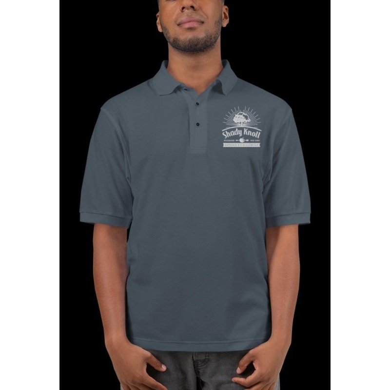 Shady Knoll Men's Premium Polo - ForWhiskeyLovers.com