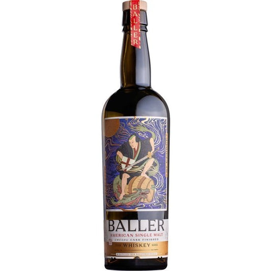 St George Baller American Single Malt Whiskey 750mL - ForWhiskeyLovers.com
