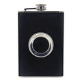 Stainless Steel Flagon Flask - ForWhiskeyLovers.com