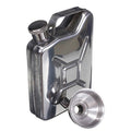 Stainless Steel Jerry Can Spirits Flask - ForWhiskeyLovers.com