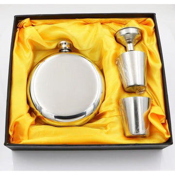 Stainless Steel "Perfume Bottle" Flask - ForWhiskeyLovers.com