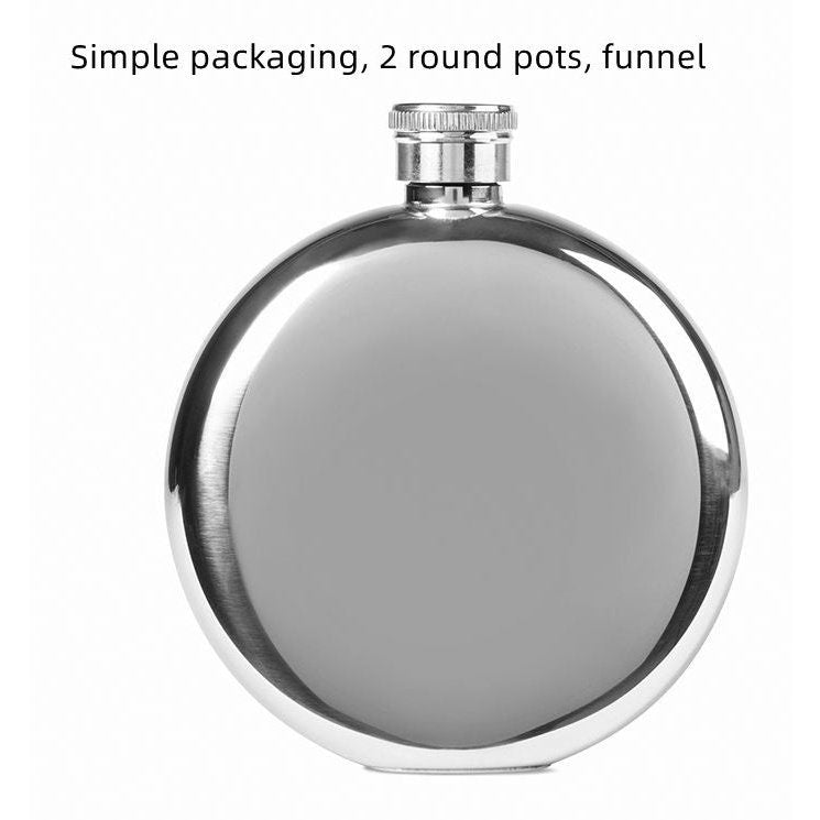 Stainless Steel "Perfume Bottle" Flask - ForWhiskeyLovers.com