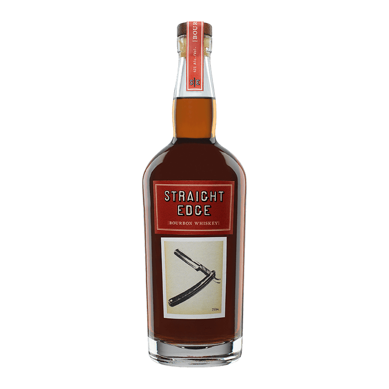 Straight Edge Bourbon Whiskey 750mL - ForWhiskeyLovers.com