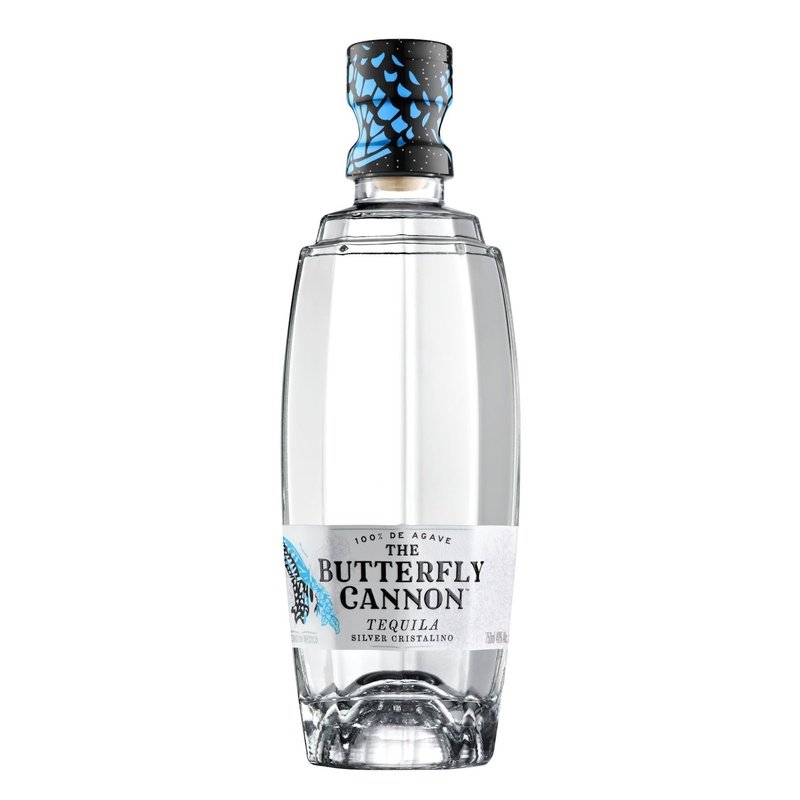 The Butterfly Cannon Cristalino Silver Tequila 750mL - ForWhiskeyLovers.com