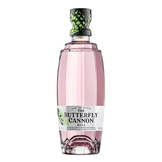 The Butterfly Cannon Rosa Grapefruit Infused Silver Tequila 750mL - ForWhiskeyLovers.com