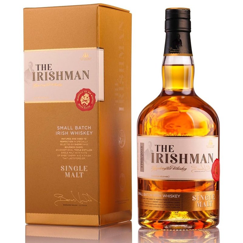 The Irishman Irish Whiskey Single Malt 750ml - ForWhiskeyLovers.com