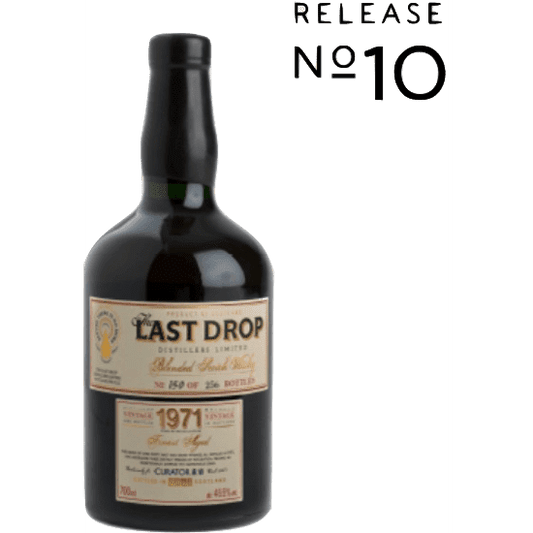 The Last Drop Release No.10 1971 Blended Scotch Whisky - ForWhiskeyLovers.com