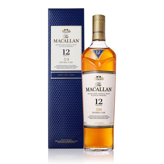 The Macallan Double Cask 12 Year Old Highland Single Malt Whisky - ForWhiskeyLovers.com