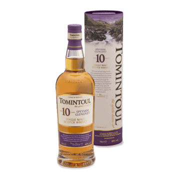 Tomintoul 10 Year Old Highland Single Malt Scotch Whisky 750mL - ForWhiskeyLovers.com