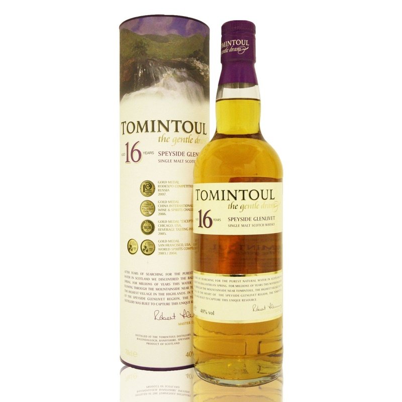 Tomintoul 16 Year Old Speyside Single Malt 750mL - ForWhiskeyLovers.com