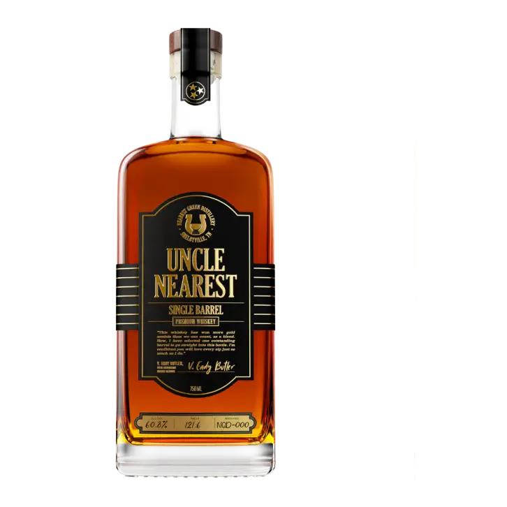 Uncle Nearest Single Barrel Cask Strength Whiskey 750mL - ForWhiskeyLovers.com