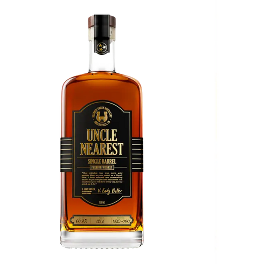 Uncle Nearest Single Barrel Cask Strength Whiskey 750mL - ForWhiskeyLovers.com