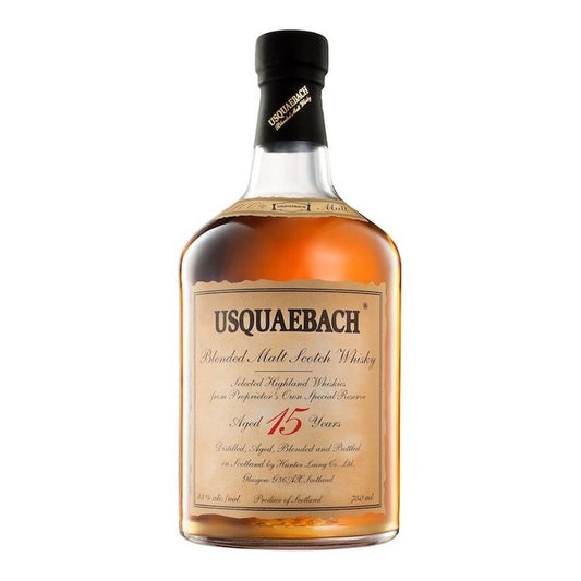 Usquaebach 15 YO Blended Highland Malt Scotch Whisky 750mL - ForWhiskeyLovers.com