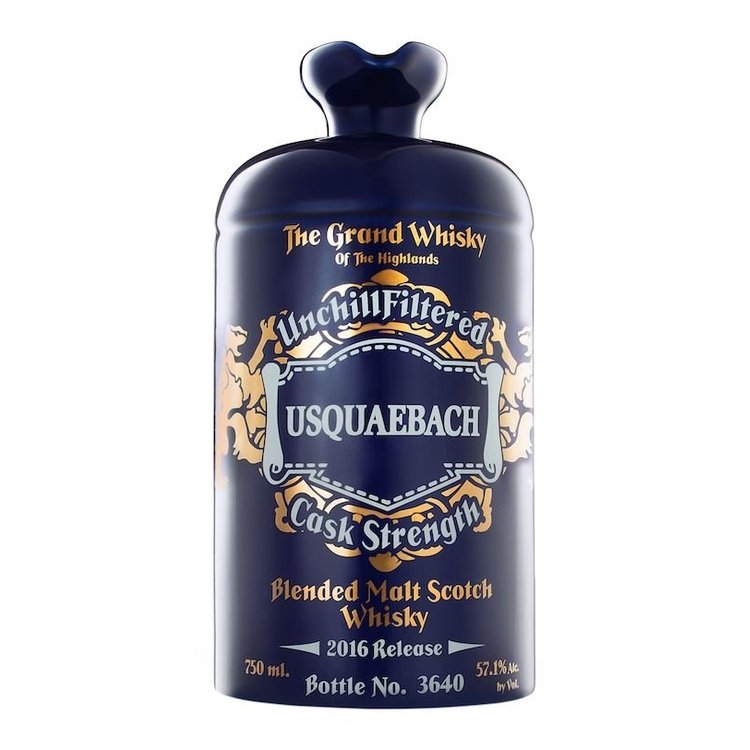Usquaebach Cask Strength Blended Scotch Whisky 750mL - ForWhiskeyLovers.com