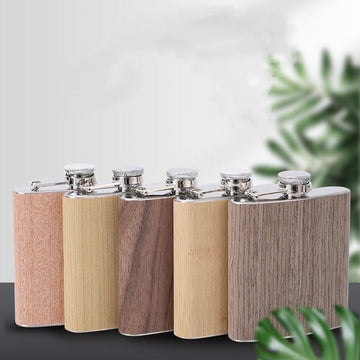 Vintage Stainless Steel Spirits Flasks - ForWhiskeyLovers.com